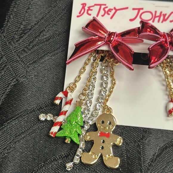 betsey johnson multi way earrings - Picture 2 of 3